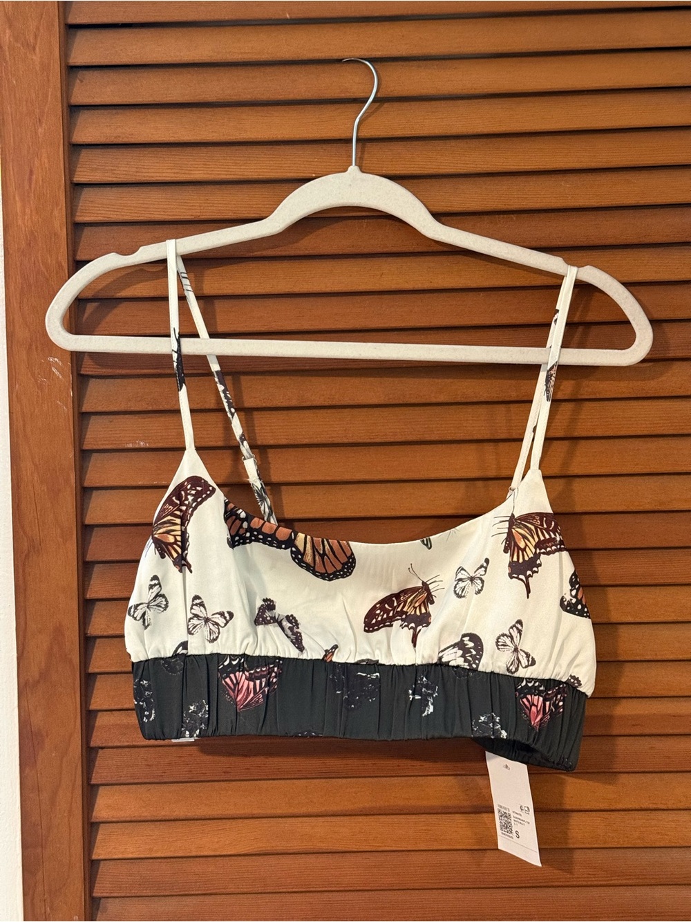 Butterfly Print Robe & Bralette - Picture 5 of 5